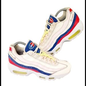 2017 Nike Air Max 95SE Panache Sail Artic Pink Blue AQ4138 101 Women's Size 8